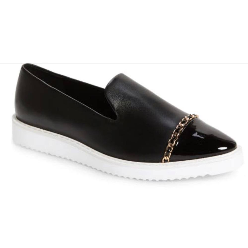 🆕{Karl Lagerfeld Paris} Caralee Cap-Toe Loafers